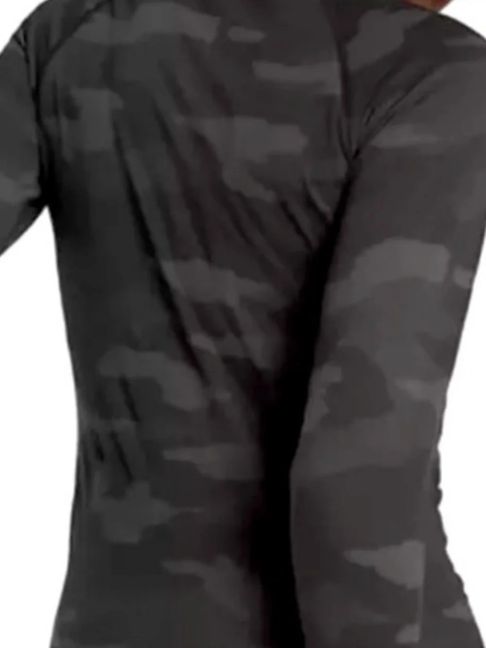 Athleta "Freestyle rash guard performance top in camo" NWOT - Picture 4 of 10